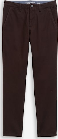Pantaloni chino 'SIMON' di TOM TAILOR in marrone: frontale