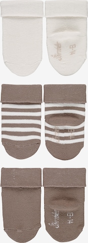 STERNTALER Socks 'Ringel' in Brown