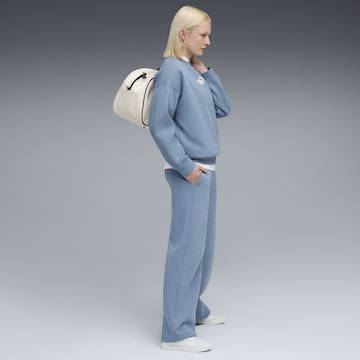 PUMA Wide leg Trousers 'Essentials Nature 2.0' in Blue