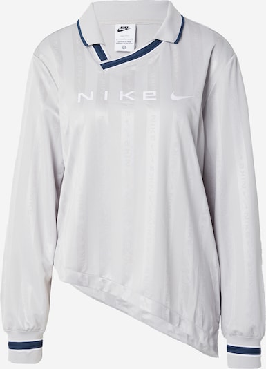 Tricou Nike Sportswear pe bleumarin / gri deschis / alb, Vizualizare produs