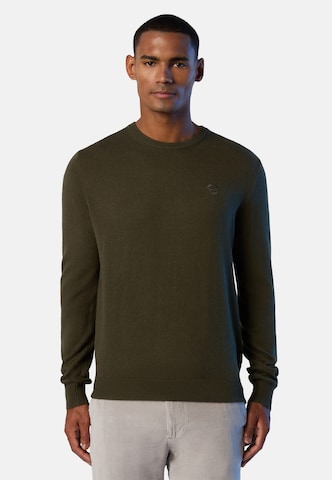 North Sails Sweater in Green: front