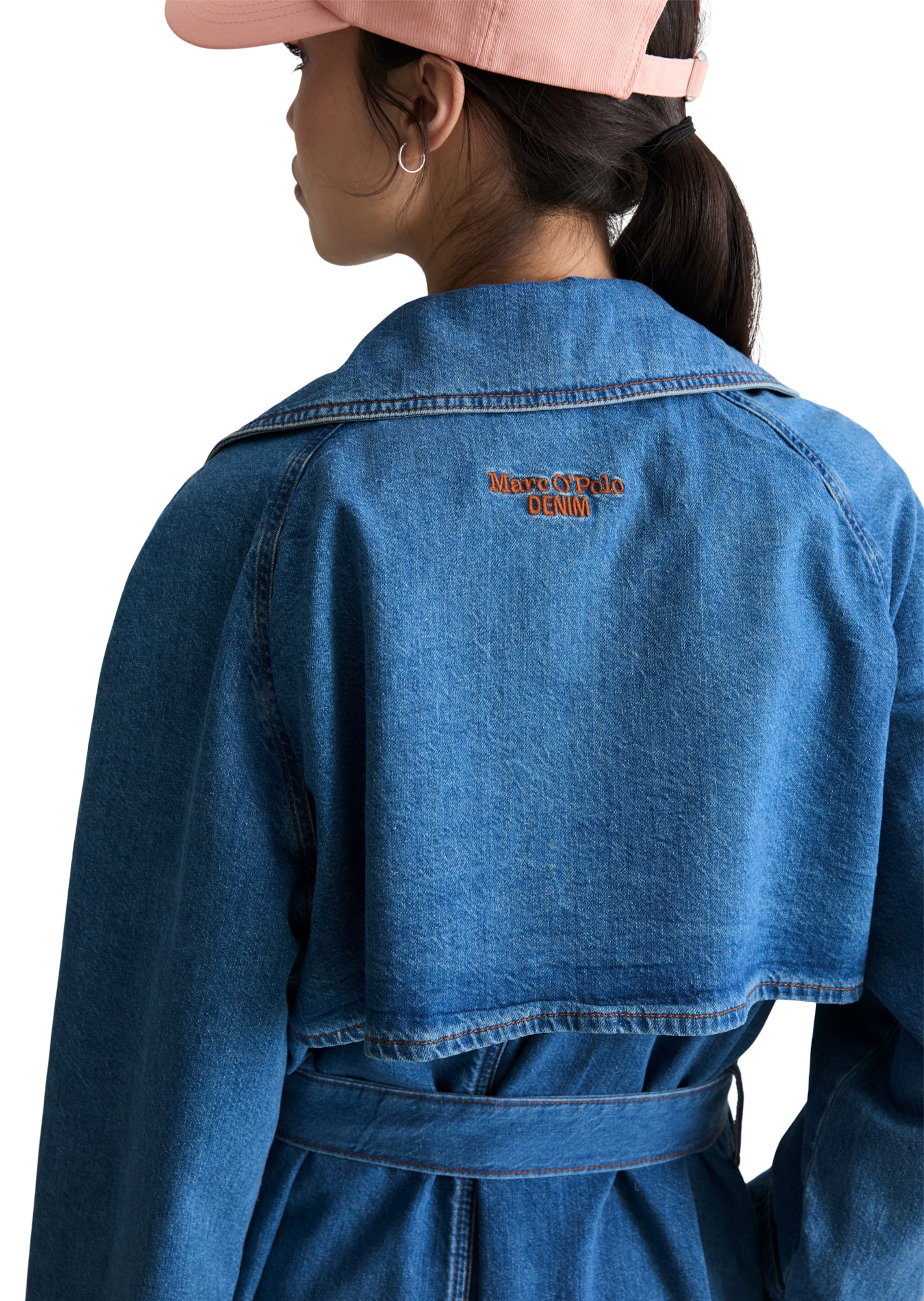 Marc O'Polo DENIM Tussenmantel in Blauw