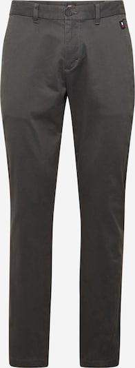 Tommy Jeans Pantalon chino 'AUSTIN' en gris / rouge / blanc, Vue avec produit