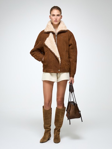 V S P Winterjacke 'Sandie' in Braun