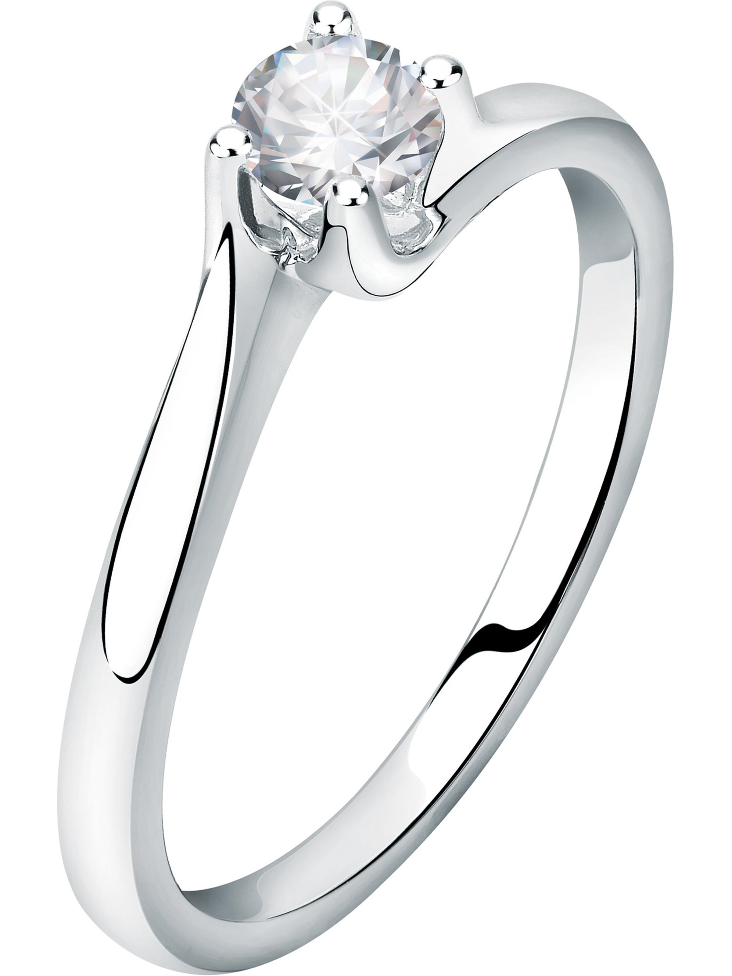 CHRIST Ring in White: front