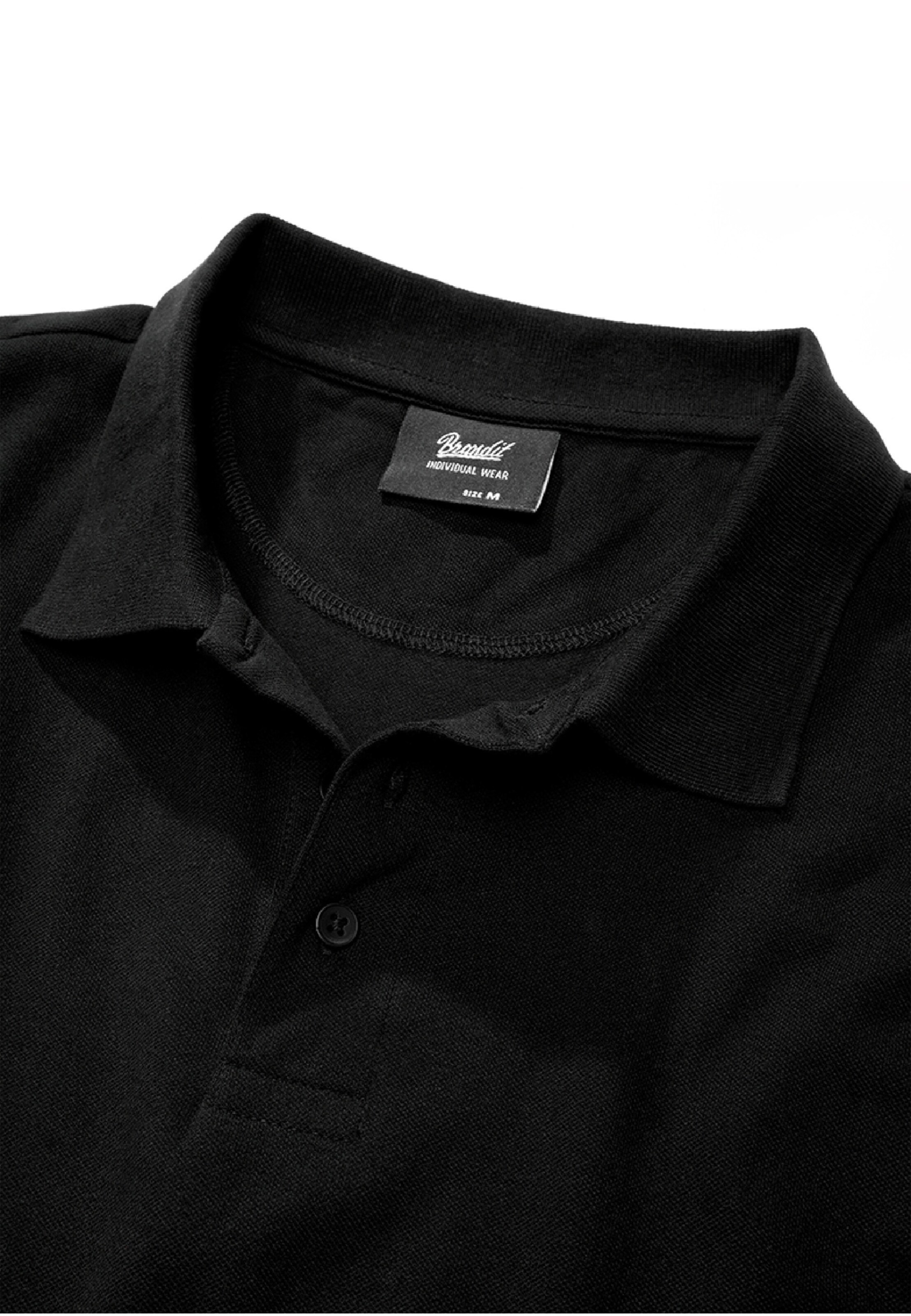 Brandit Poloshirt in Schwarz
