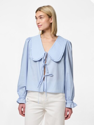 PIECES Blouse in Blauw: voorkant