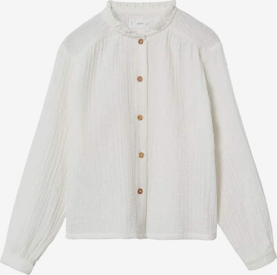 MANGO KIDS Bluse 'Andes' i ullhvit, Produktvisning