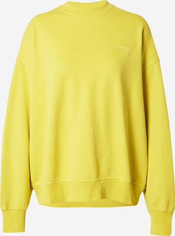 Sweat-shirt 'Levi’s® Women's WFH Sweatshirt' LEVI'S ® en jaune : devant