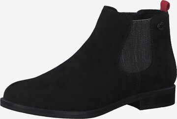 s.Oliver Chelsea Boots in Black: front