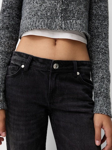 Bootcut Jeans di Bershka in nero