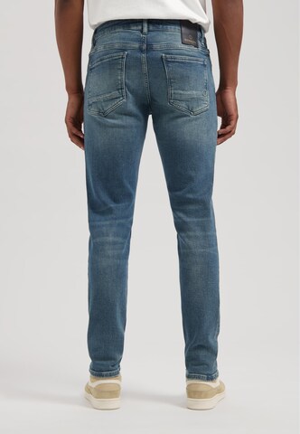 Coupe slim Jean 'Mr. E' Dstrezzed en bleu