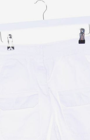 MSGM Shorts in XS in White: front