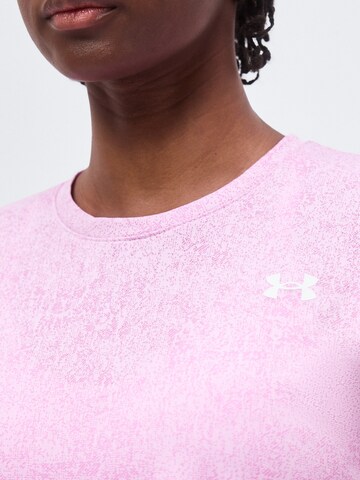 Tricou funcțional de la UNDER ARMOUR pe roz