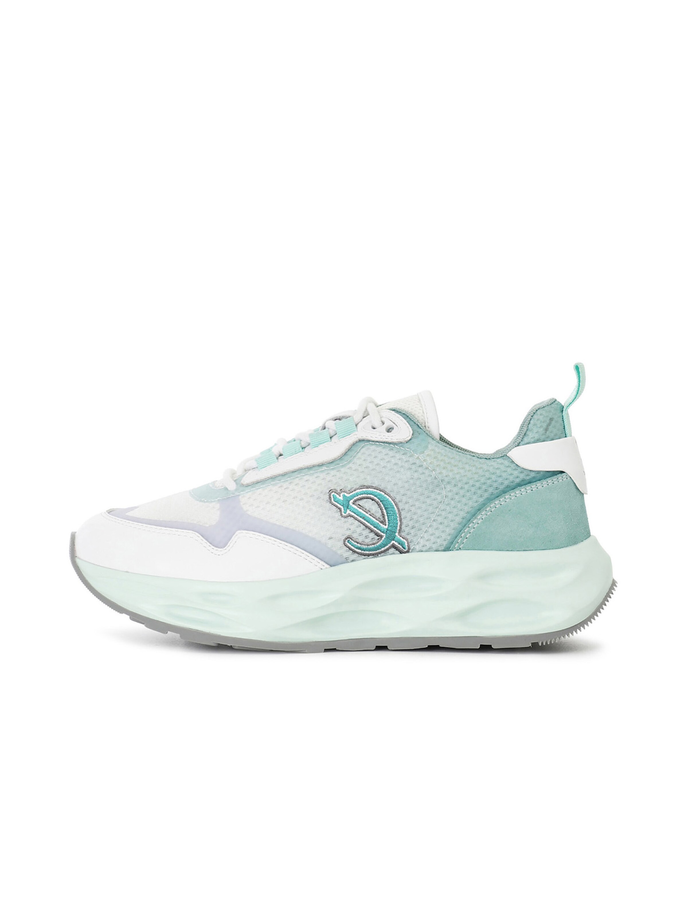 Sneaker bassa di CAFè NOIR in blu: frontale