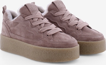 Baskets basses 'Bazar' Kennel & Schmenger en rose : devant