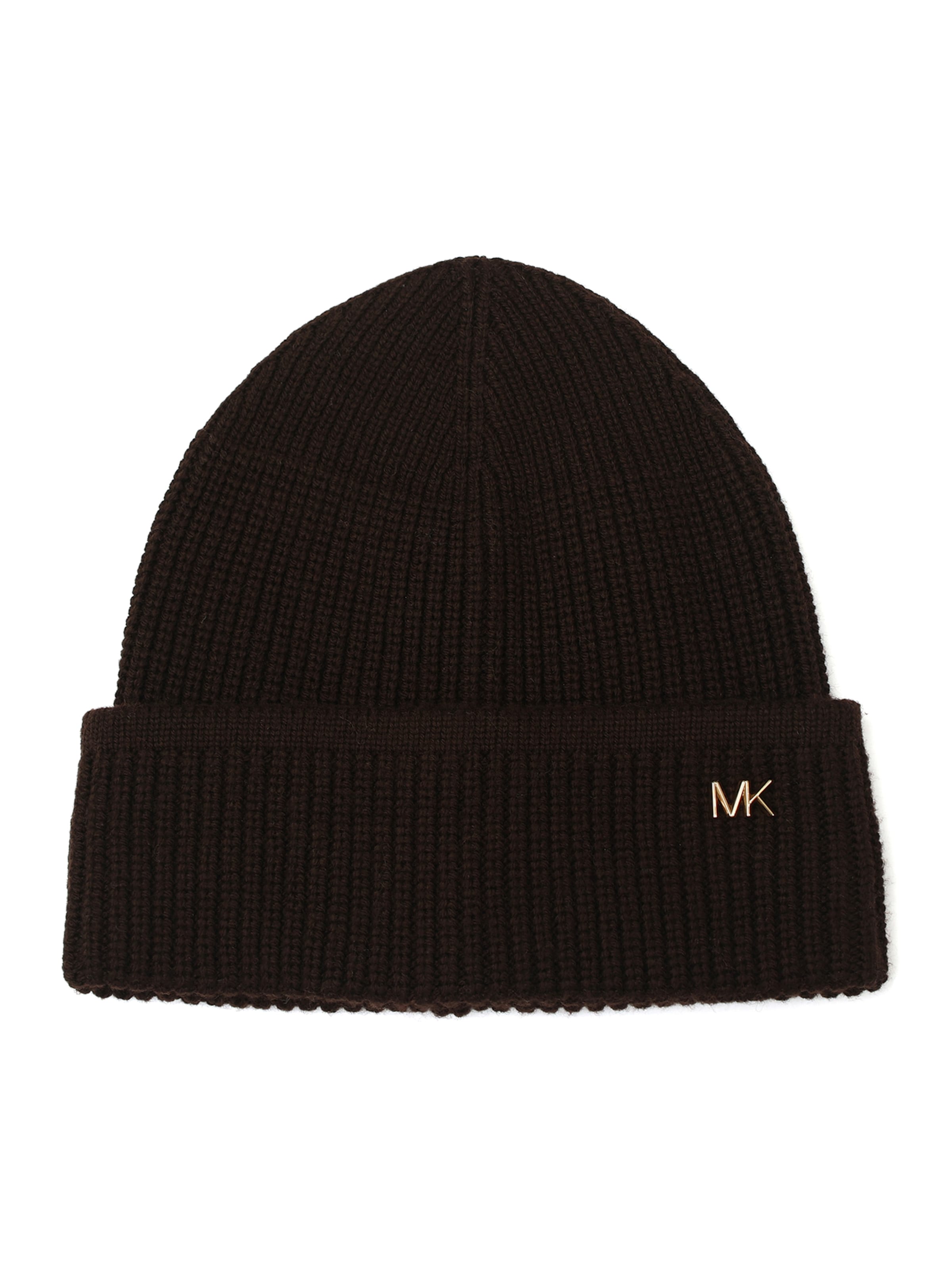 MICHAEL Michael Kors Шапка в кафяво: отпред