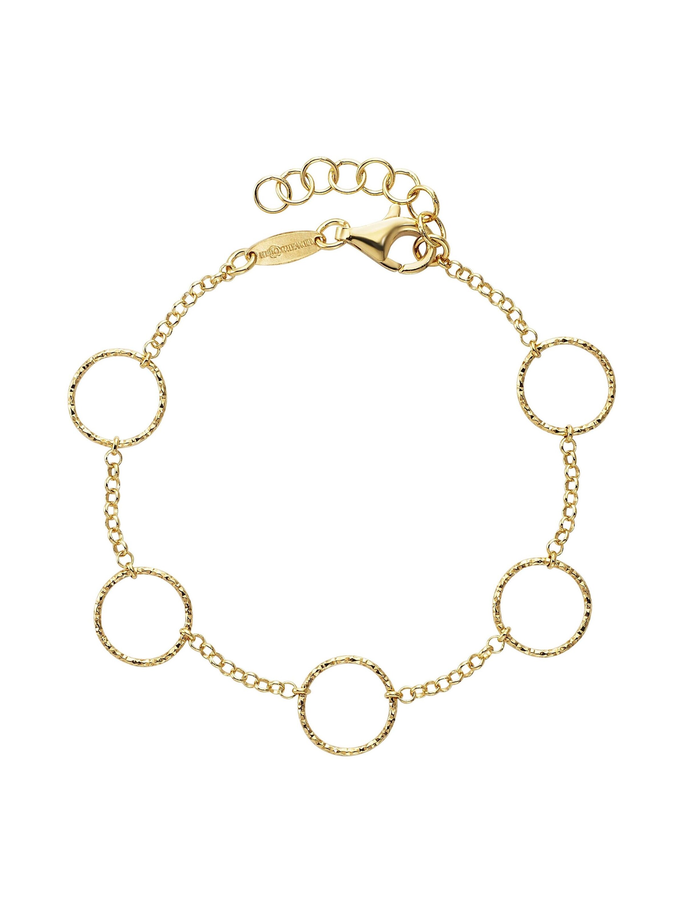 DerKettenmacher Armband in Gelb: Vorderseite