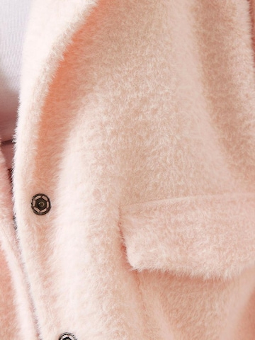 Bianco Lucci - Sobretudo meia-estação em rosa