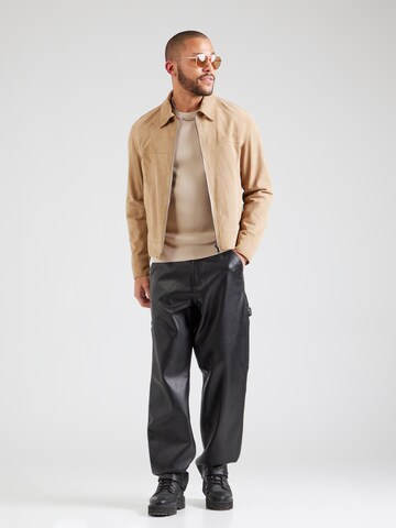 JOOP! Pullover 'Wikko' in Beige