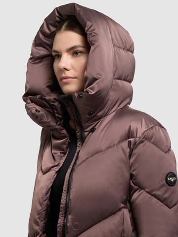 khujo Zimná bunda 'OLSA2' - Fialová