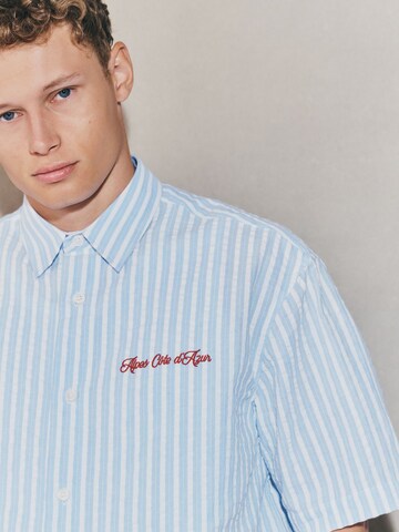 Next Comfort fit Overhemd in Blauw