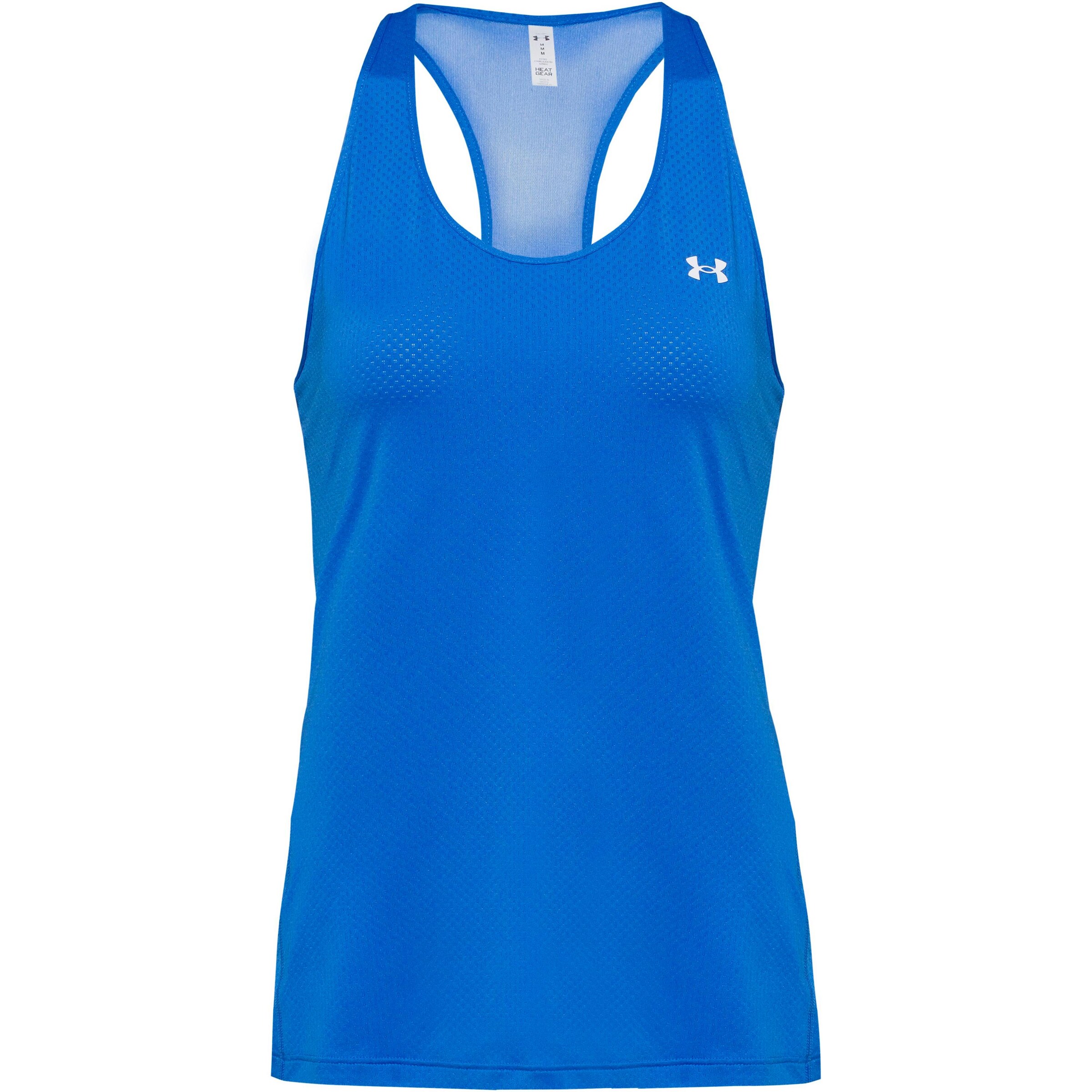 UNDER ARMOUR Sporttop in Blau: Vorderseite