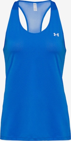 UNDER ARMOUR Sporttop in Blau: Vorderseite