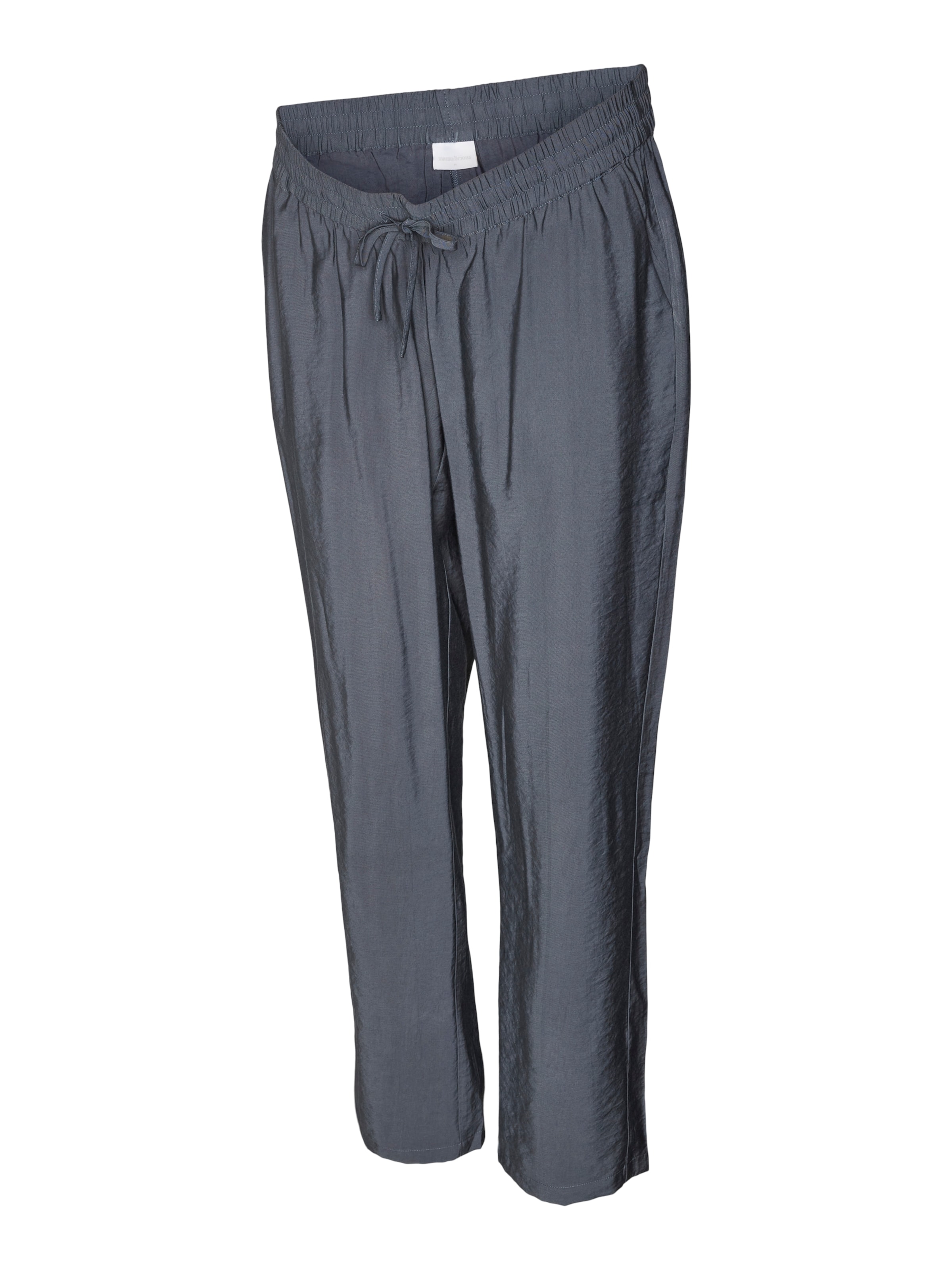 MAMALICIOUS Regular Byxa 'GWEN' i grå: framsida