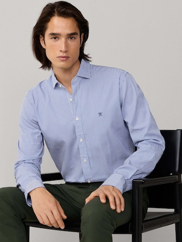 Coupe regular Chemise 'City' Hackett London en bleu