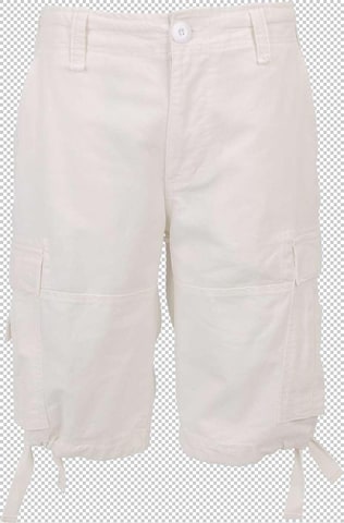 Pantaloni cargo di Brandit in bianco: frontale