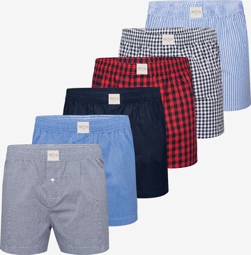 Phil & Co. Berlin Boxershorts ' Classics ' in Gemengde kleuren: voorkant