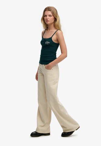 Wide Leg Jean Superdry & Co en vert