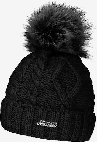 Neverless Beanie 'Julie' in Black: front