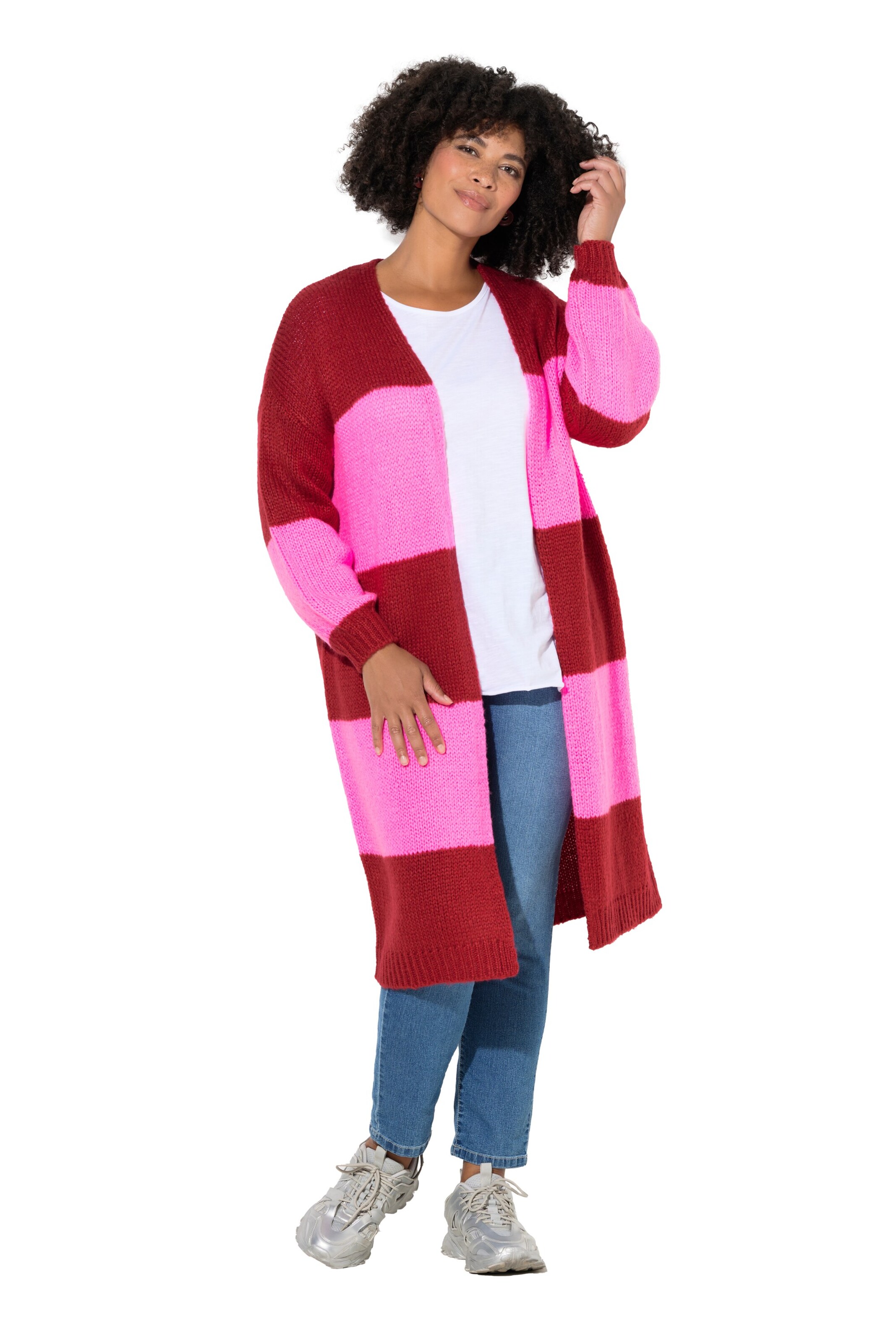 Angel of Style Knit cardigan in Pink