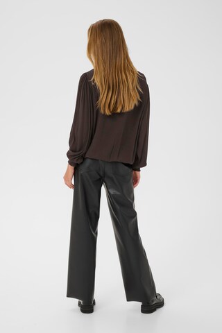 Kaffe Bluse 'KAStina' i brun