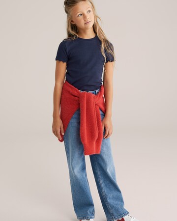 WE Fashion Tričko – modrá