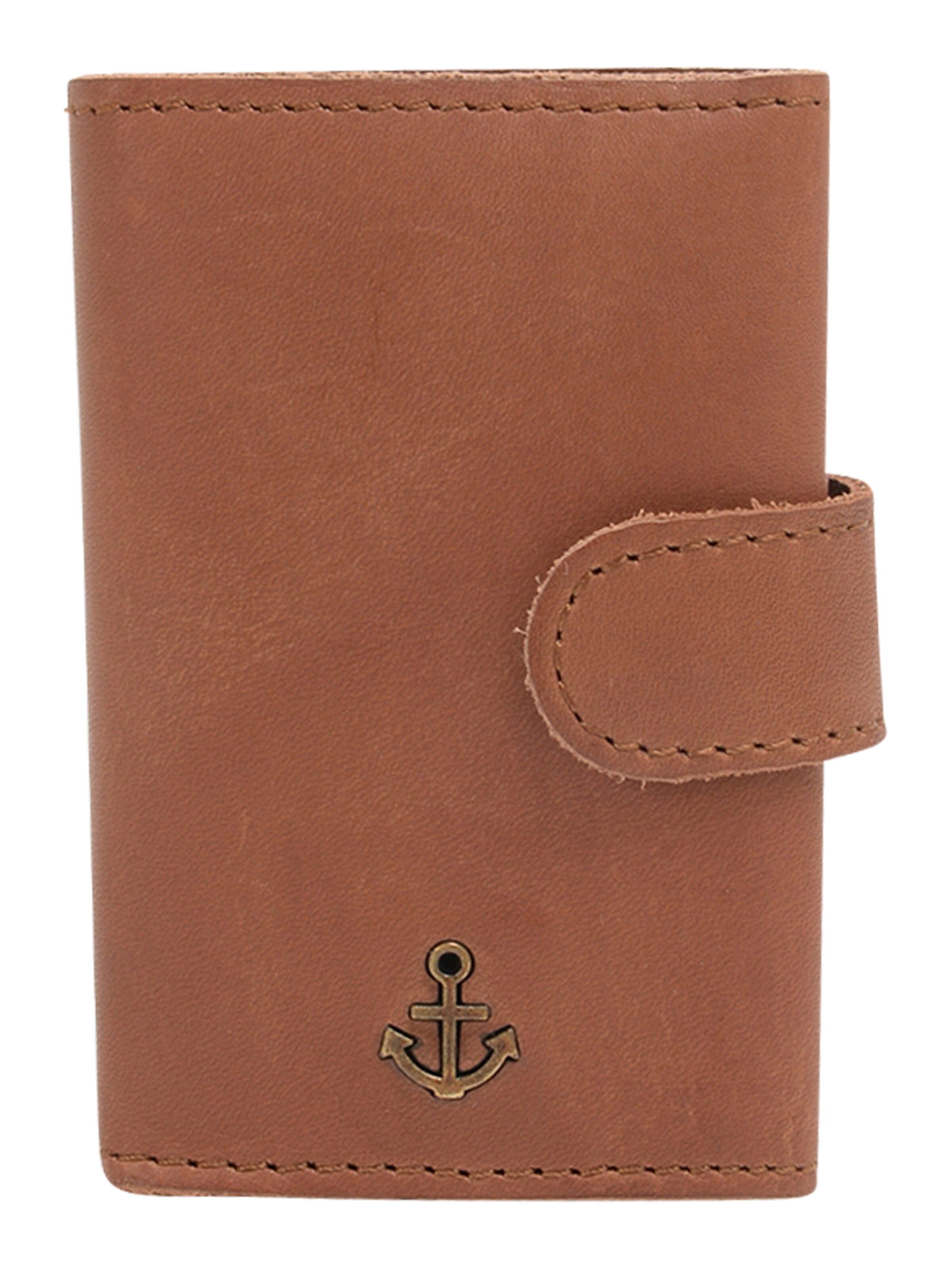 Harbour 2nd Etui 'Robin' in Bruin: voorkant