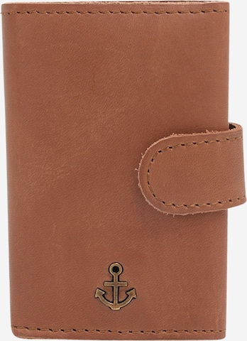 Harbour 2nd Wallet 'Robin' in Brown: front