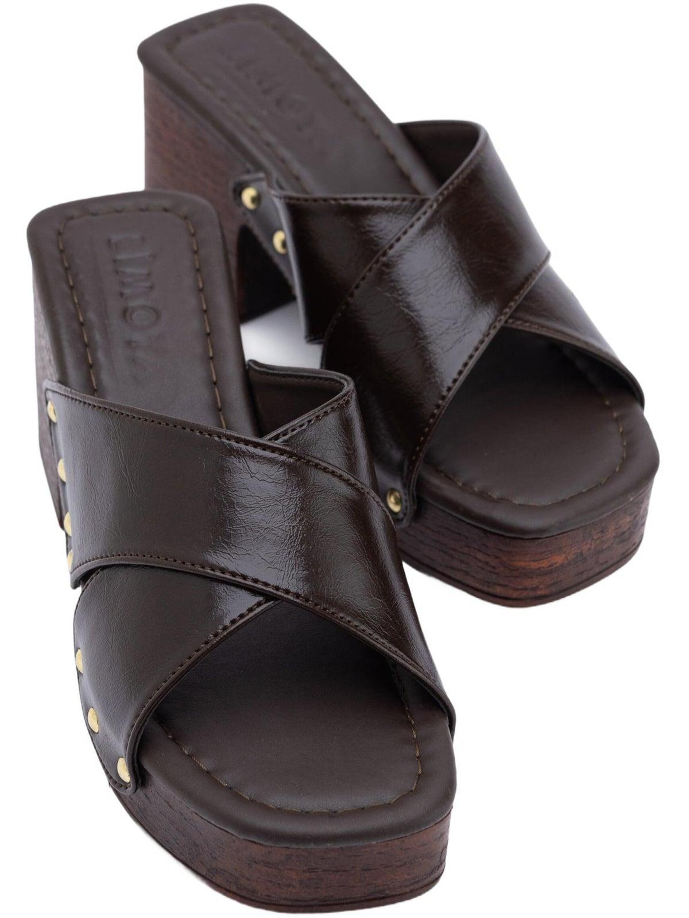 Limoya Mules 'Jamela' in Brown
