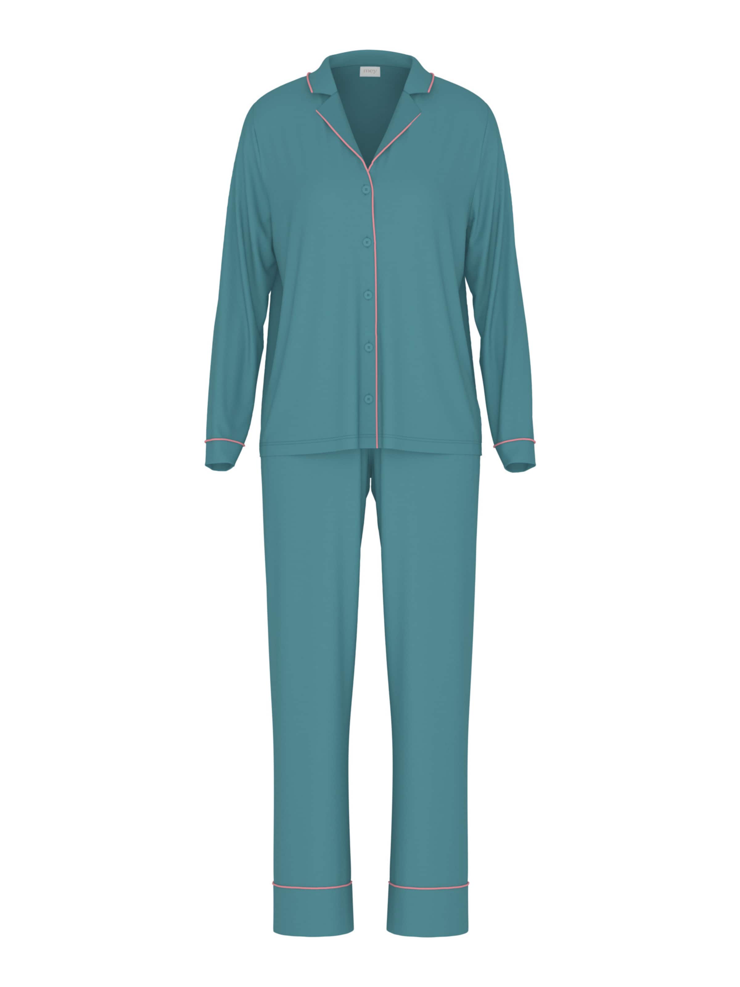 Pyjama 'Pure Chic' Mey en bleu : devant