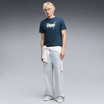 PUMA T-Shirt in Blau