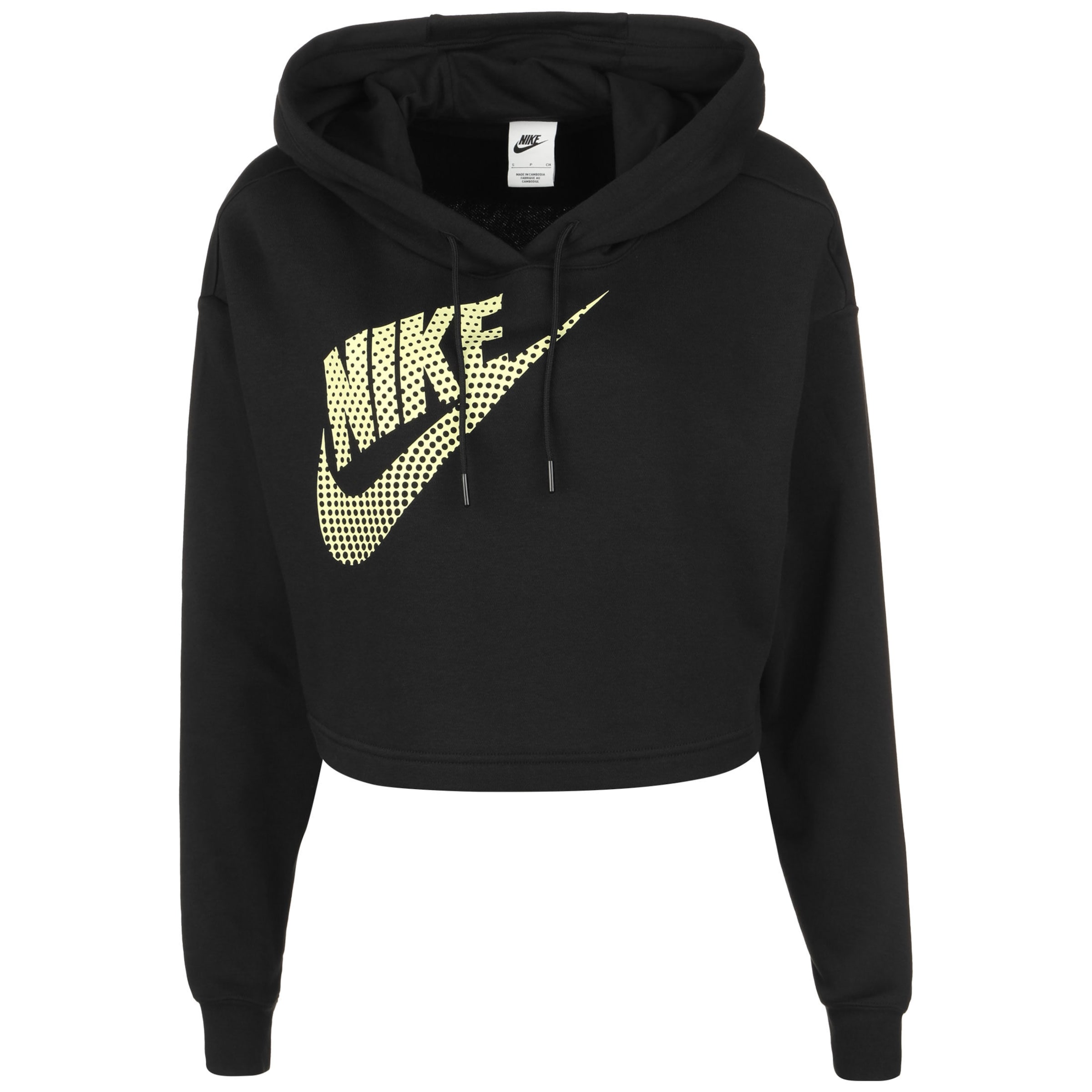 Nike Sportswear Суичър в черно: отпред