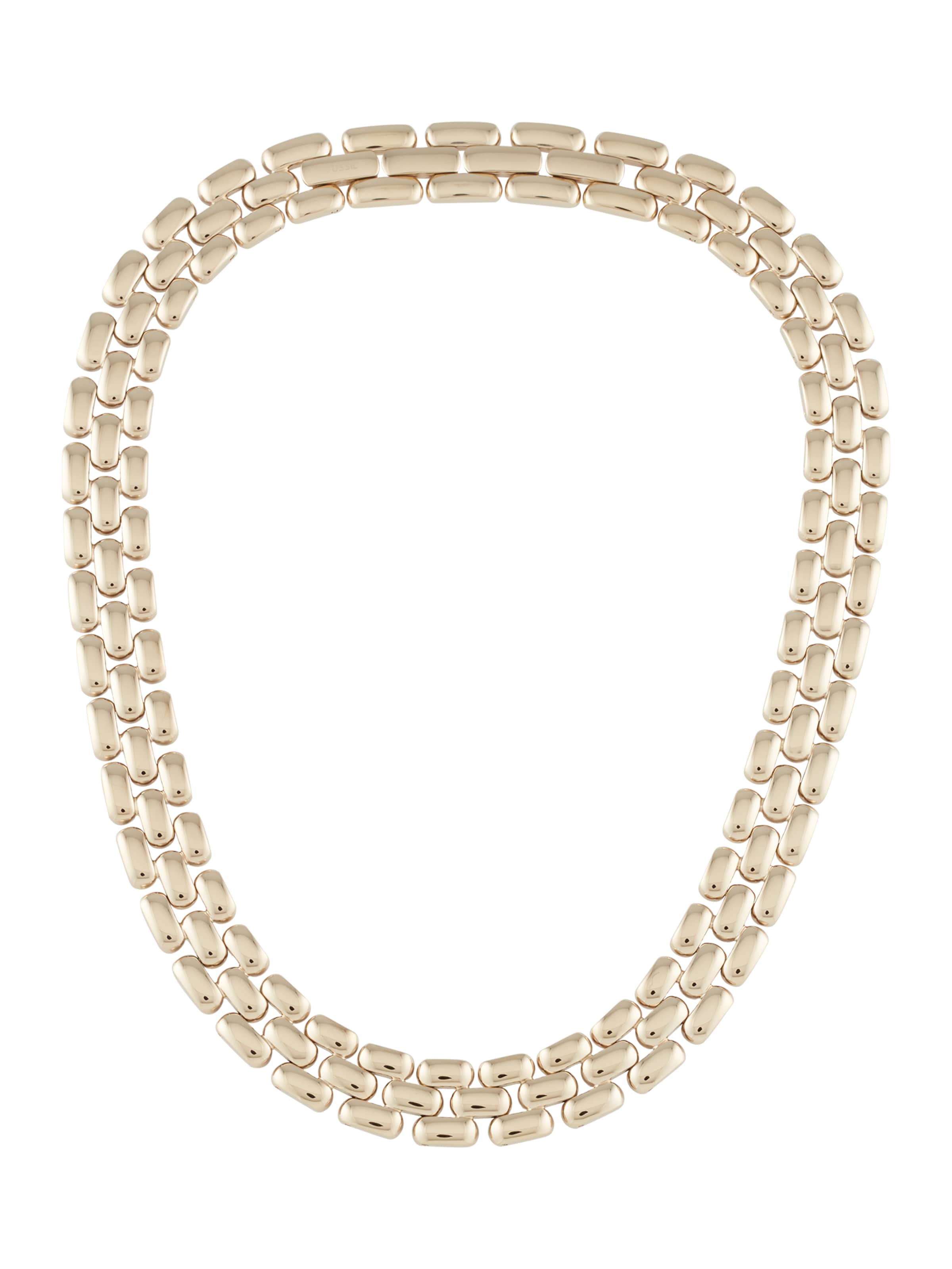 FOSSIL Řetízek 'Arden' – zlatá: přední strana