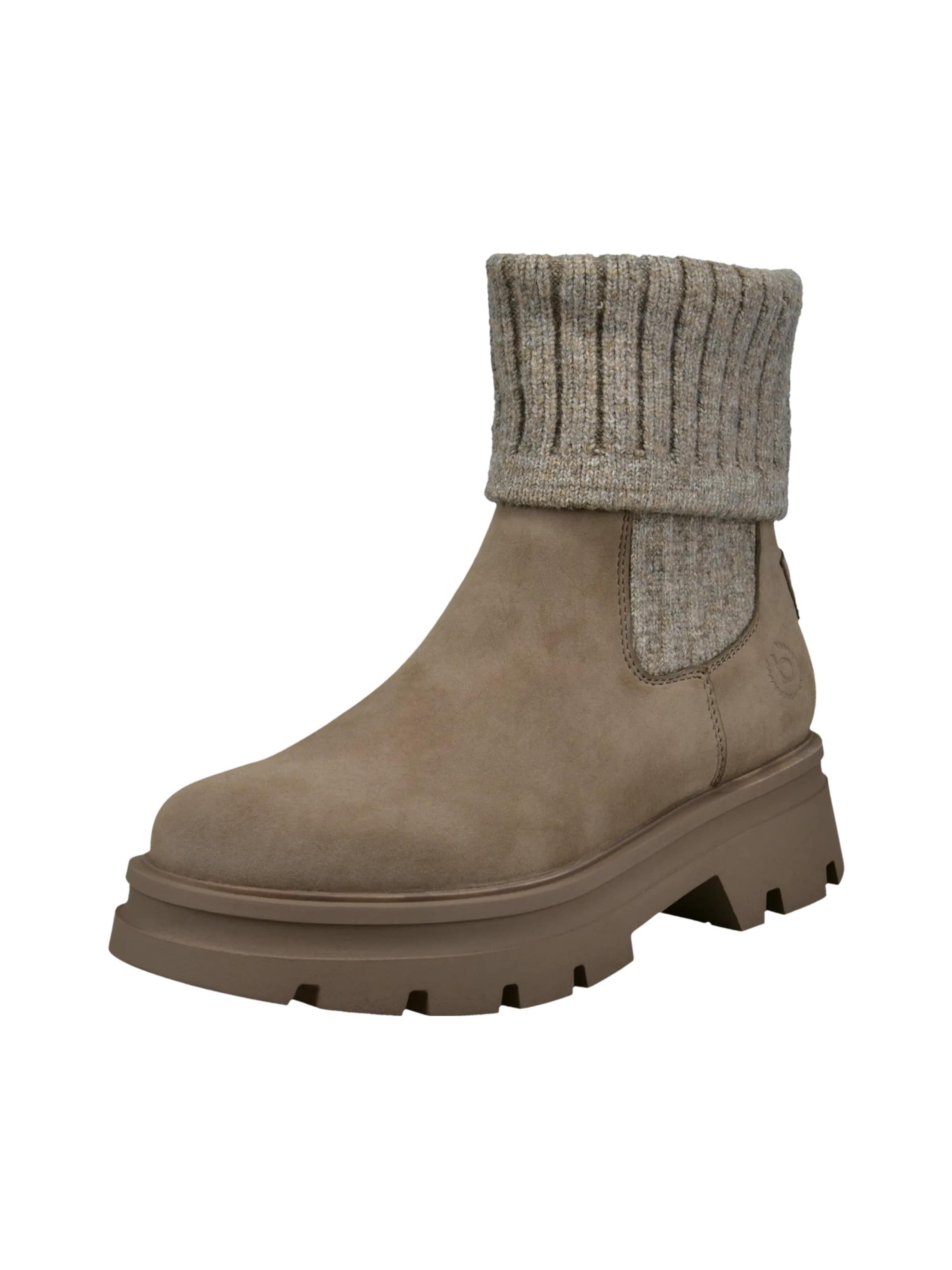 bugatti Chelsea-bootsi värissä beige: etupuoli
