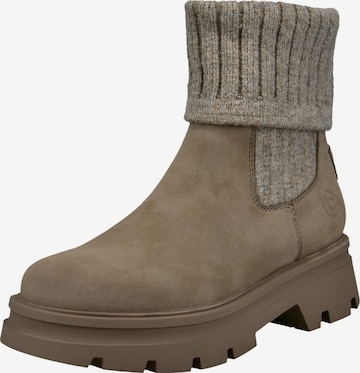 bugatti Chelsea-bootsi värissä beige: etupuoli