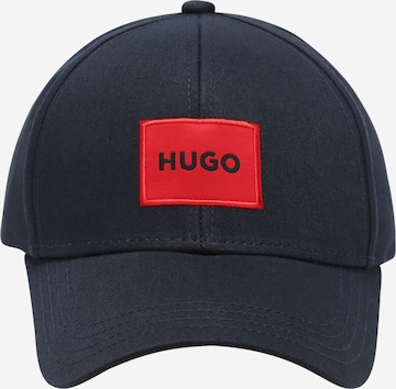 Cappello da baseball di HUGO Red in blu: frontale