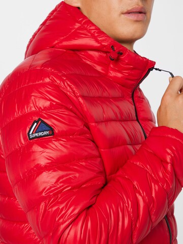 Superdry Tussenjas 'FUJI' in Rood