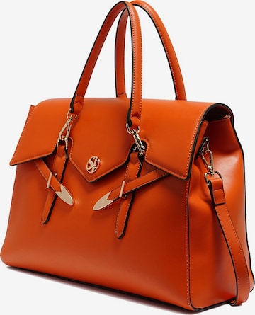 Sacs à main Secret Pon Pon en orange : devant