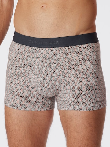 Boxers ' 95/5 Organic Cotton ' SCHIESSER en noir : devant